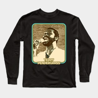 Teddy Pendergrass vintage singer Long Sleeve T-Shirt